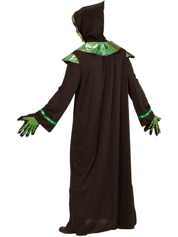 Grünes Alien Kostüm