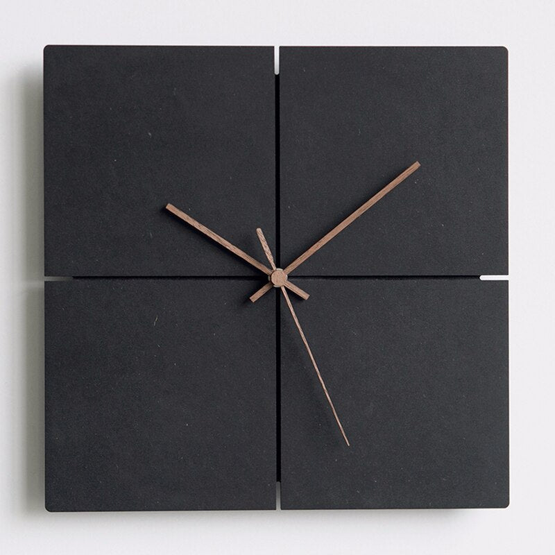 GeoTime – Moderne runde und quadratische Wanduhr mit einzigartigem Design