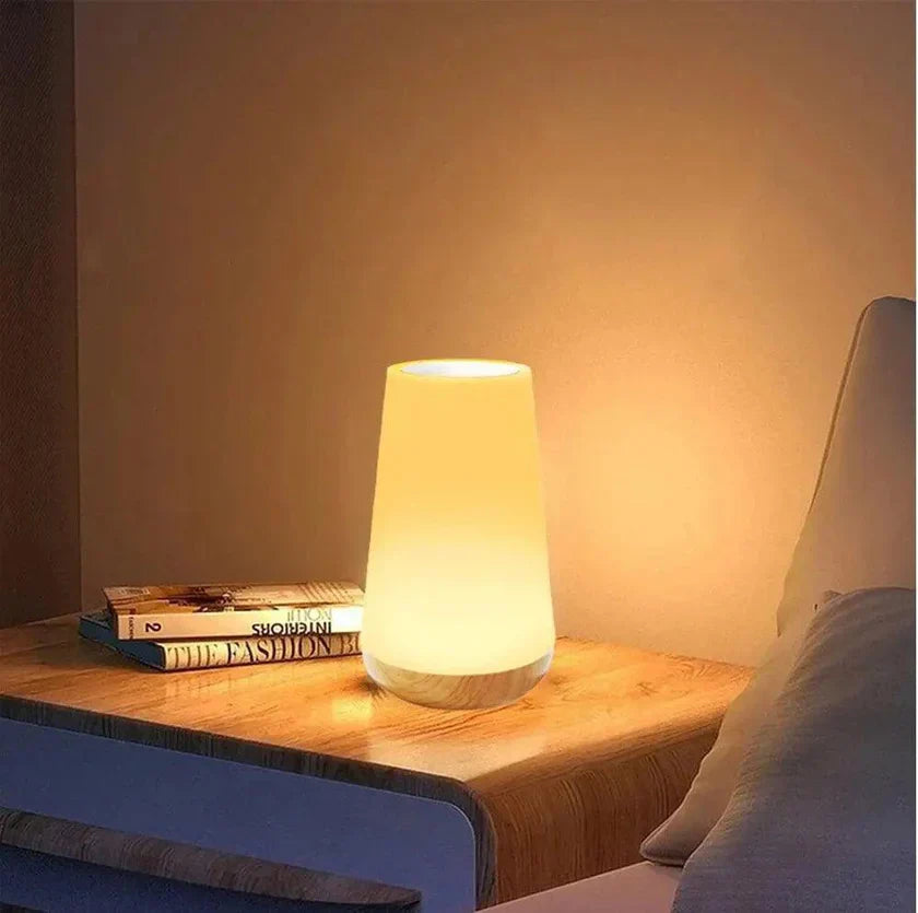 LumiGlow wiederaufladbare Stimmungsleuchte mit Touch-Steuerung