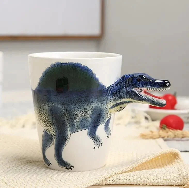 DinoCraft - handgefertigte 3D-Dinosaurier-Becher