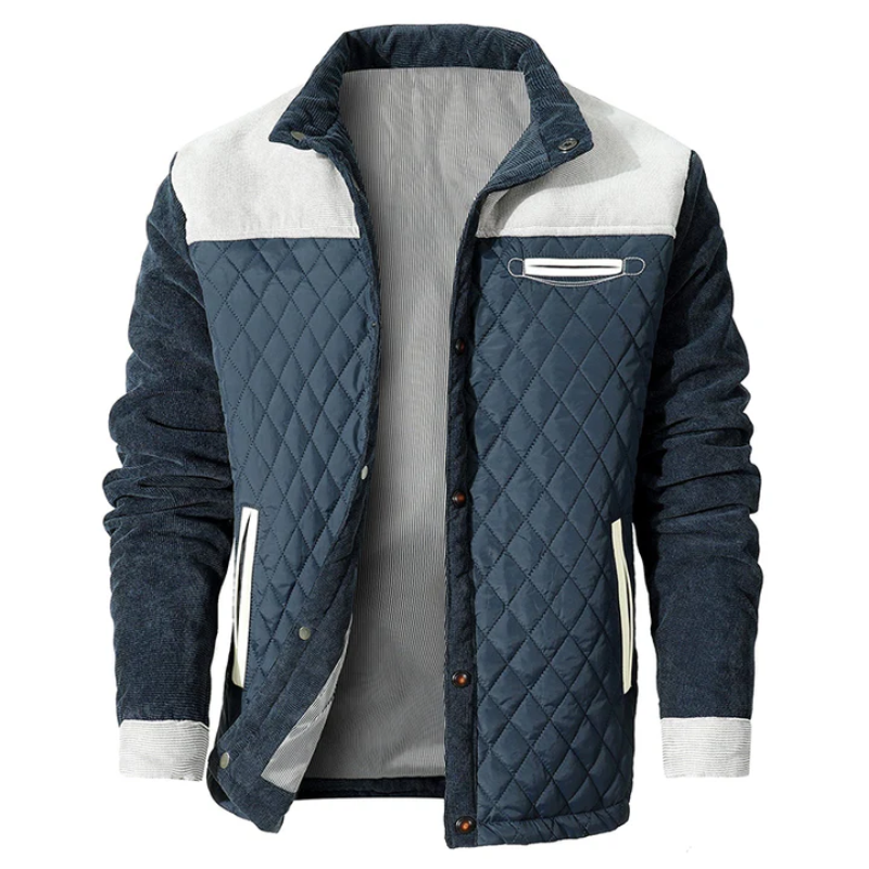 Paul elegante Langarm-Steppjacke