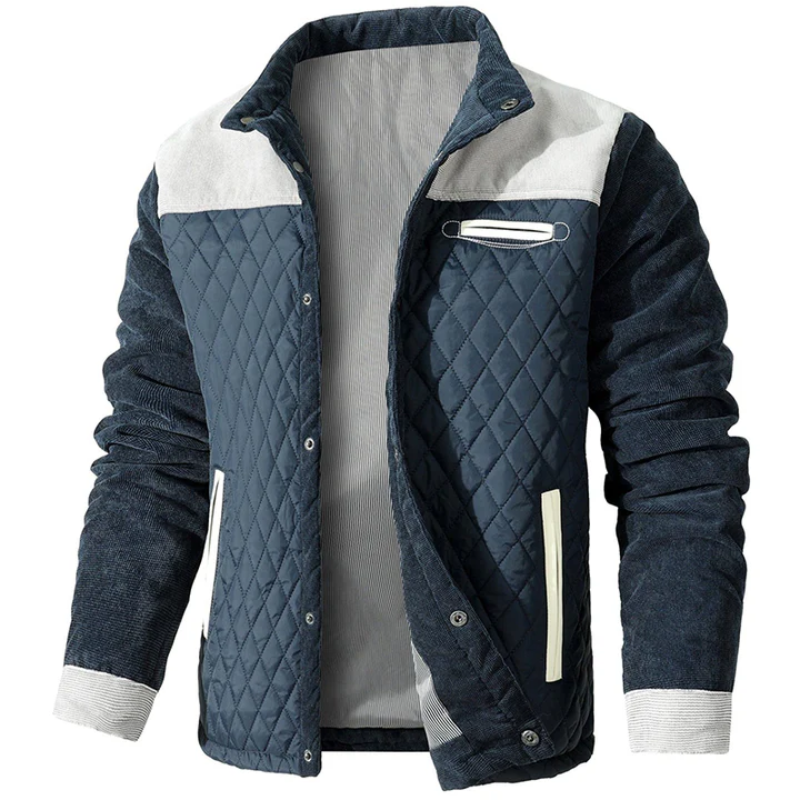 Paul elegante Langarm-Steppjacke