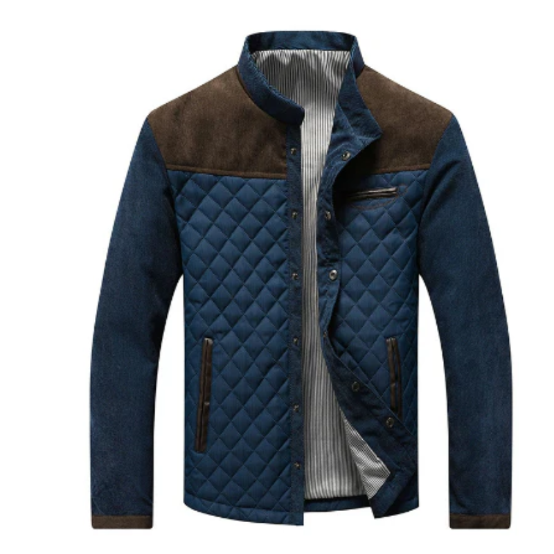 Paul elegante Langarm-Steppjacke