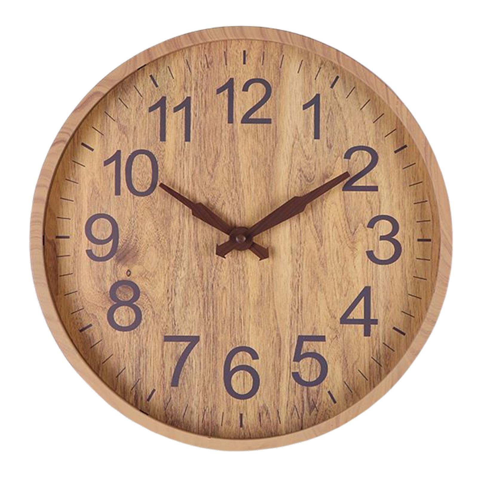 EcoTime handgemachte Holz-Uhr - natürliche Eleganz