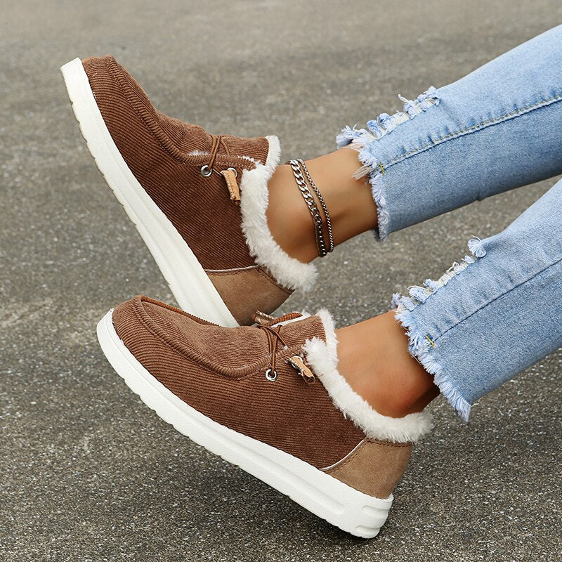 Luna Warmgefütterte Schuhe mit Rutschfester Sohle für Extrakomfort