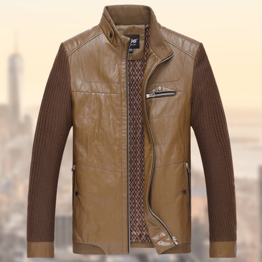 Fred - Stilvolle Lederjacke