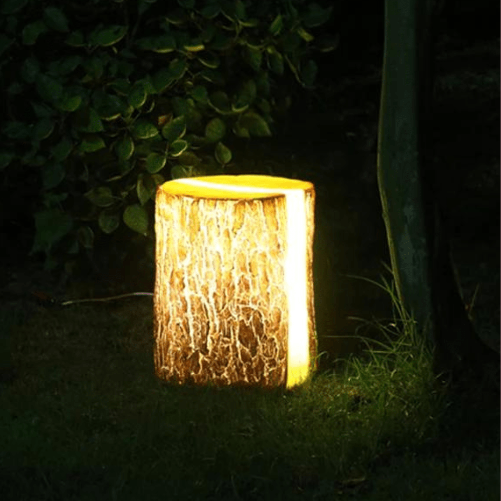 GlowLog - LED Garten-Stumpflampe