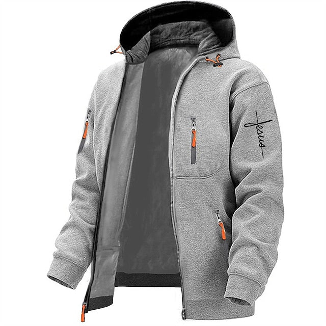 Aster – Bequemer Kapuzenpullover mit Reißverschluss und Taschen