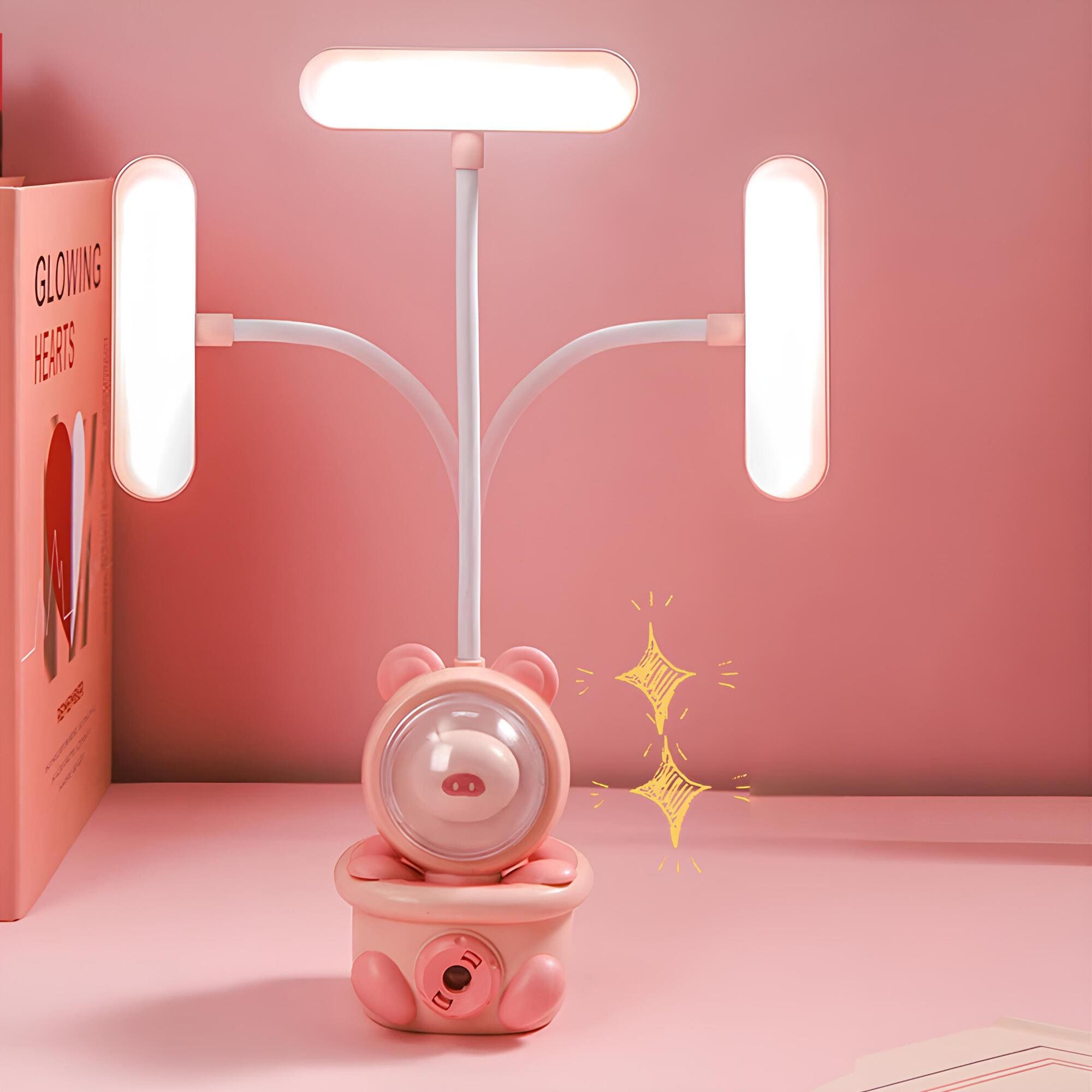 Kinder - Kabellampe mit buntem LED-Licht für den Tisch