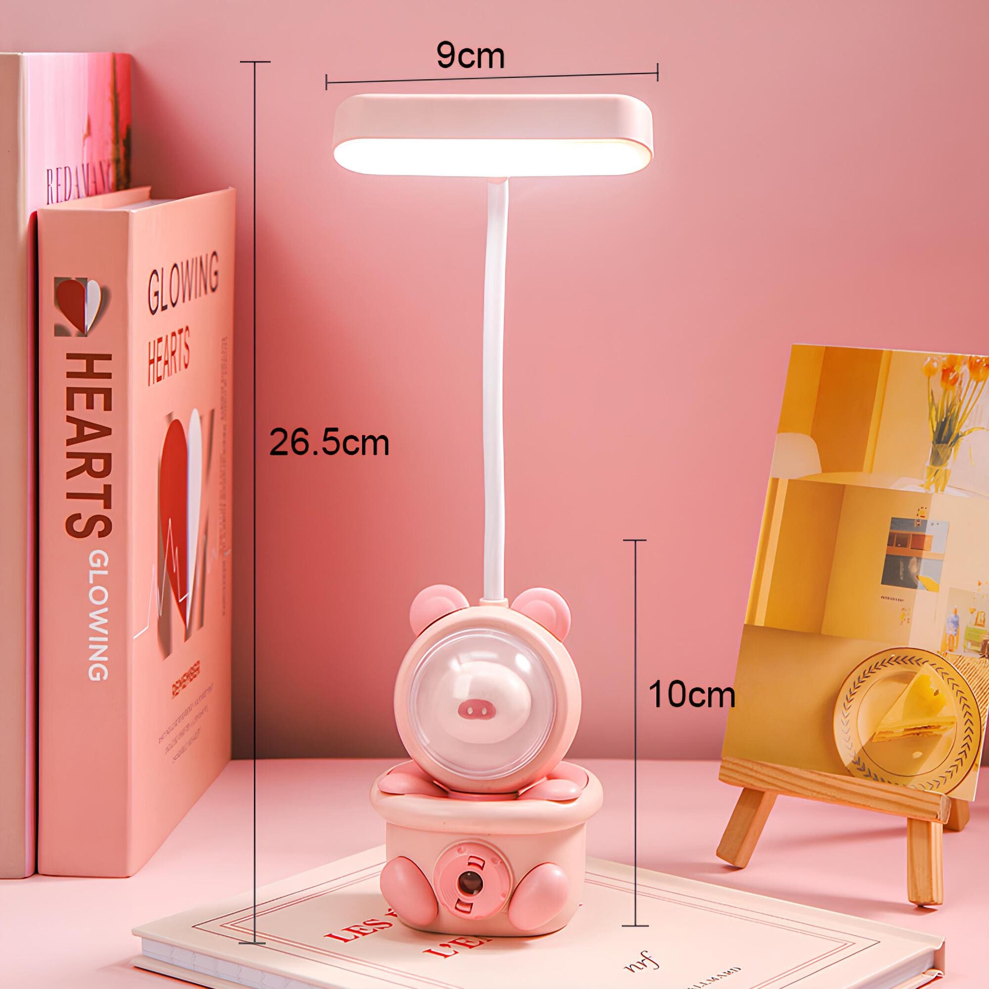 Kinder - Kabellampe mit buntem LED-Licht für den Tisch