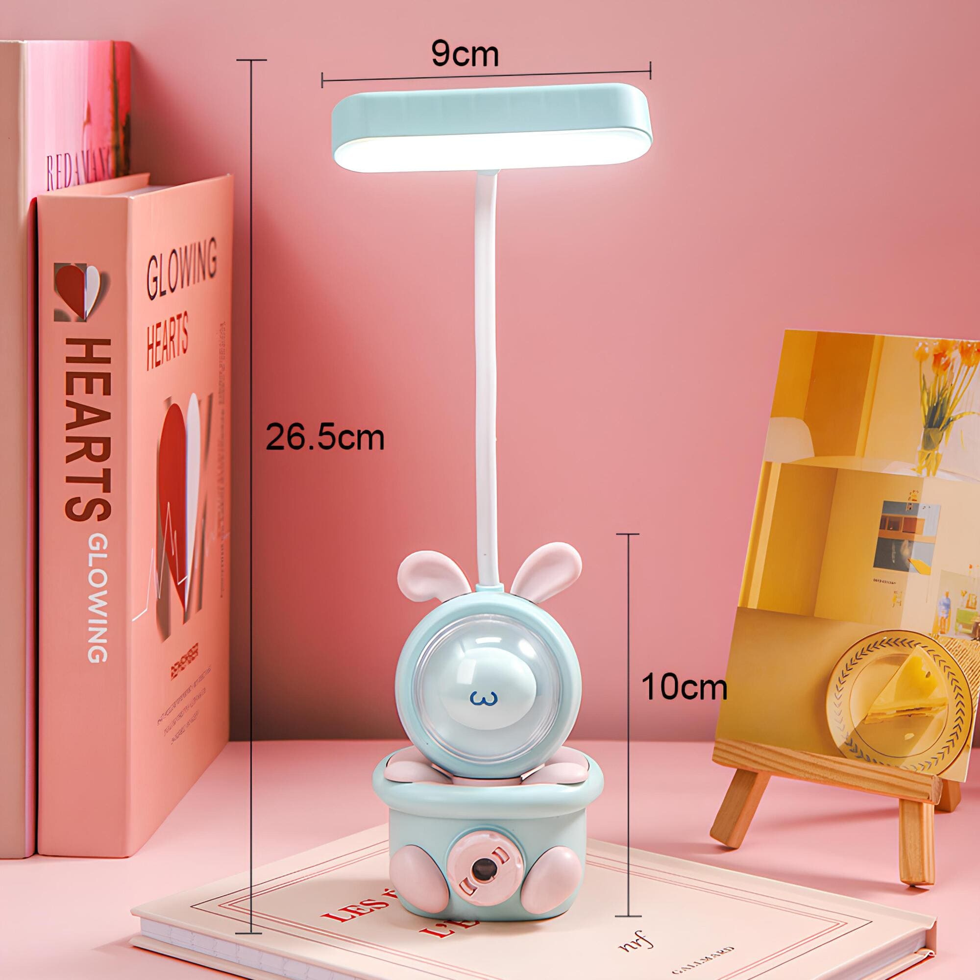 Kinder - Kabellampe mit buntem LED-Licht für den Tisch