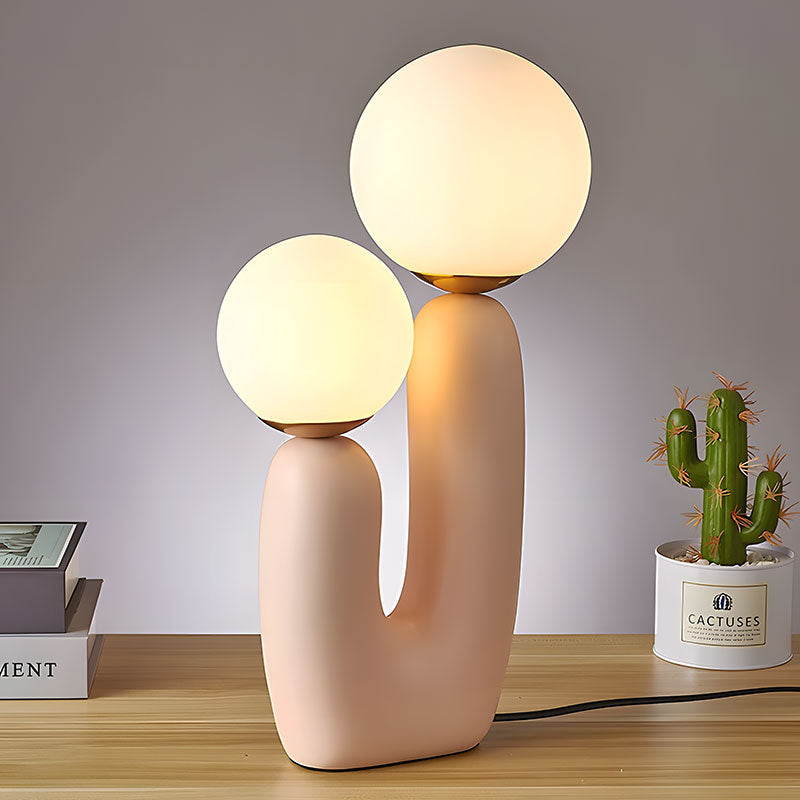 TwoLight - Doppelte Globus moderne Tischlampe