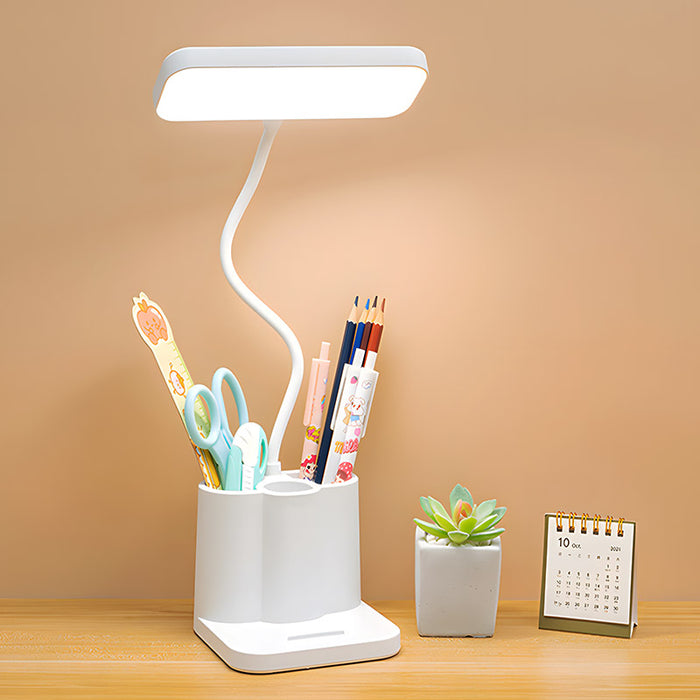 LumiHold - LED-Schreibtischlampe mit integriertem Stifthaltefach