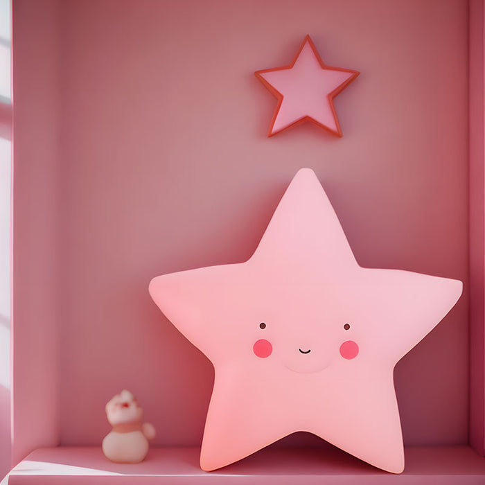 StellarGlow - Weiche elegante Stern Nachtlampe