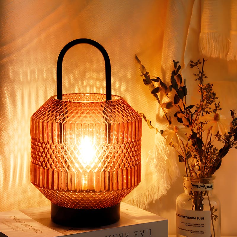 LumiGlow Moderne Bettlampe