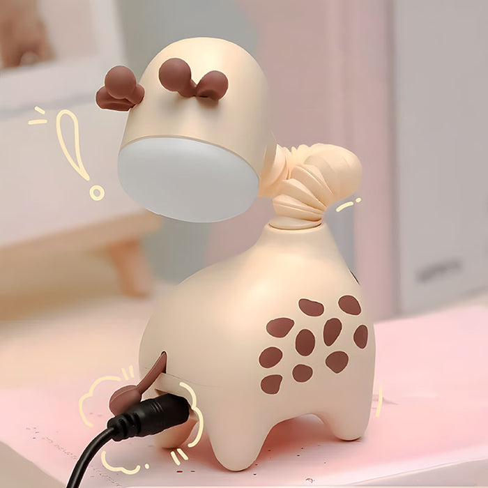 GiraLume - Girafformet Tischlampe mit flexiblem Hals