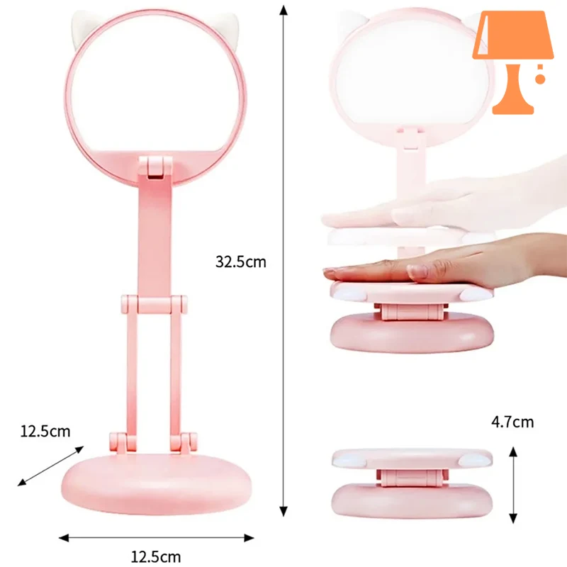 PurrGlow – Yndig faltbare Katzenbordlampe