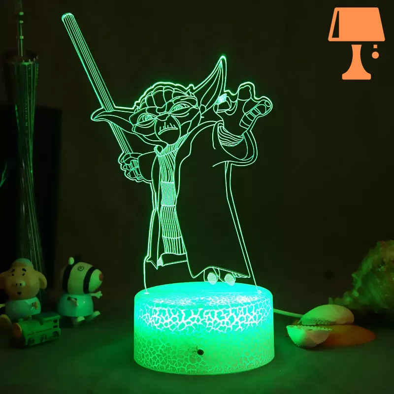 NovaGlow Legendäre Sci-Fi LED-Lampe