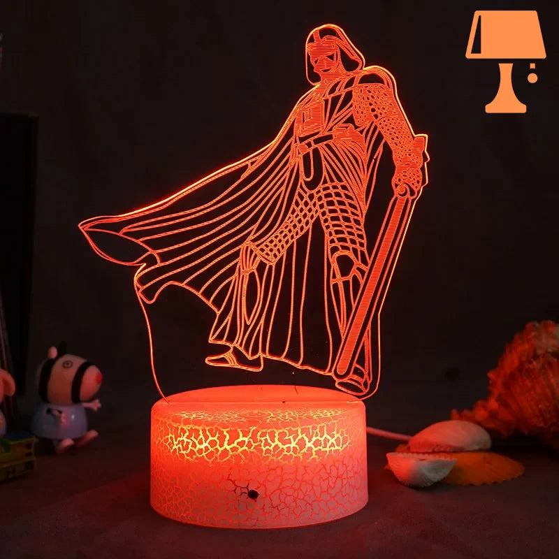 NovaGlow Legendäre Sci-Fi LED-Lampe