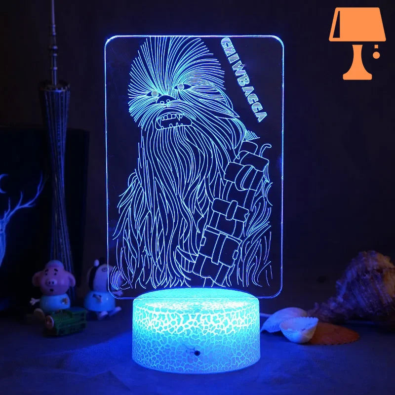 NovaGlow Legendäre Sci-Fi LED-Lampe