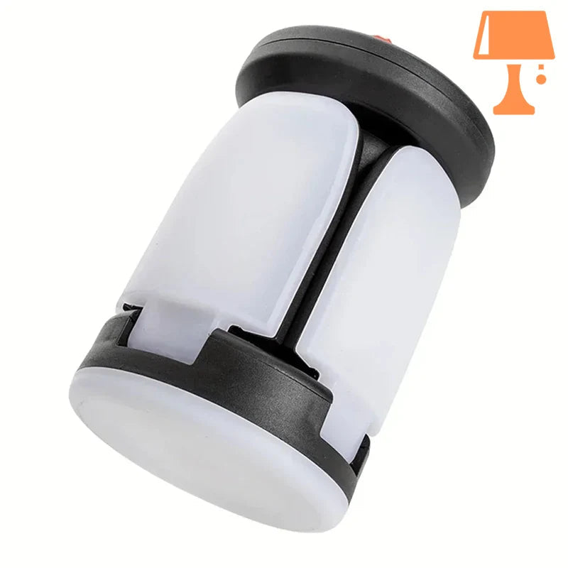 LumiFold - Tragbare LED-Lampe für vielseitige Beleuchtung Kompaktes und erweiterbares Design