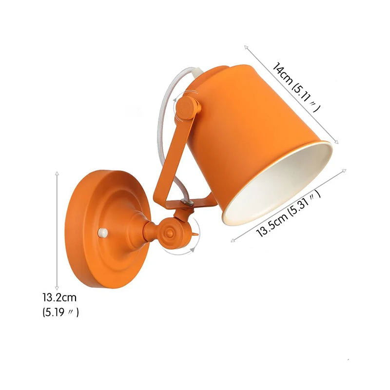 RetroLume Vintage Wandleuchte – Klassisches Design mit einstellbarem Licht