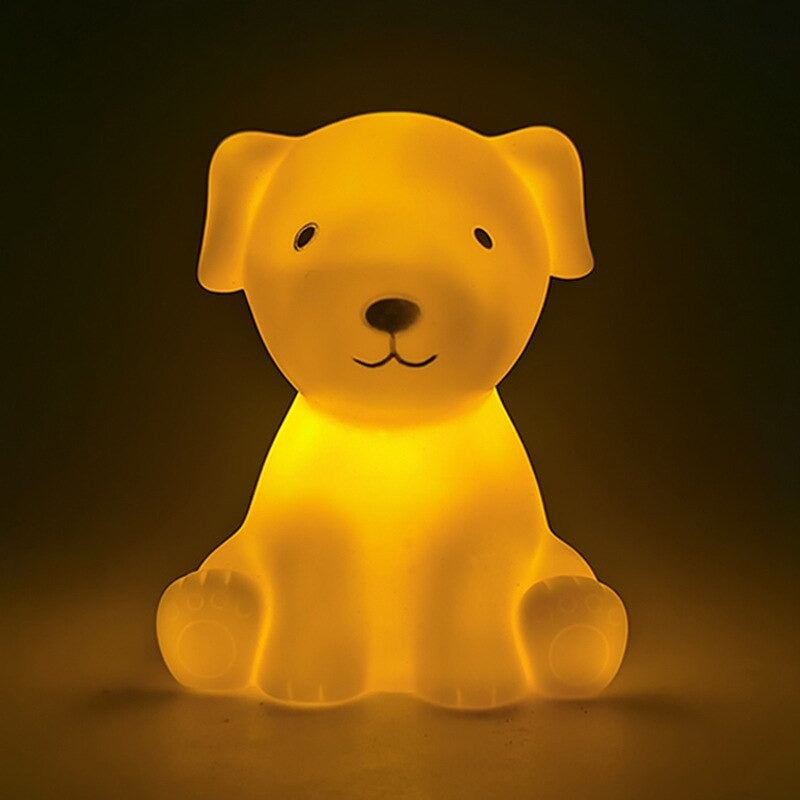 GlowBuddies - Weiche leuchtende Nachtlichter für Comic-Tiere