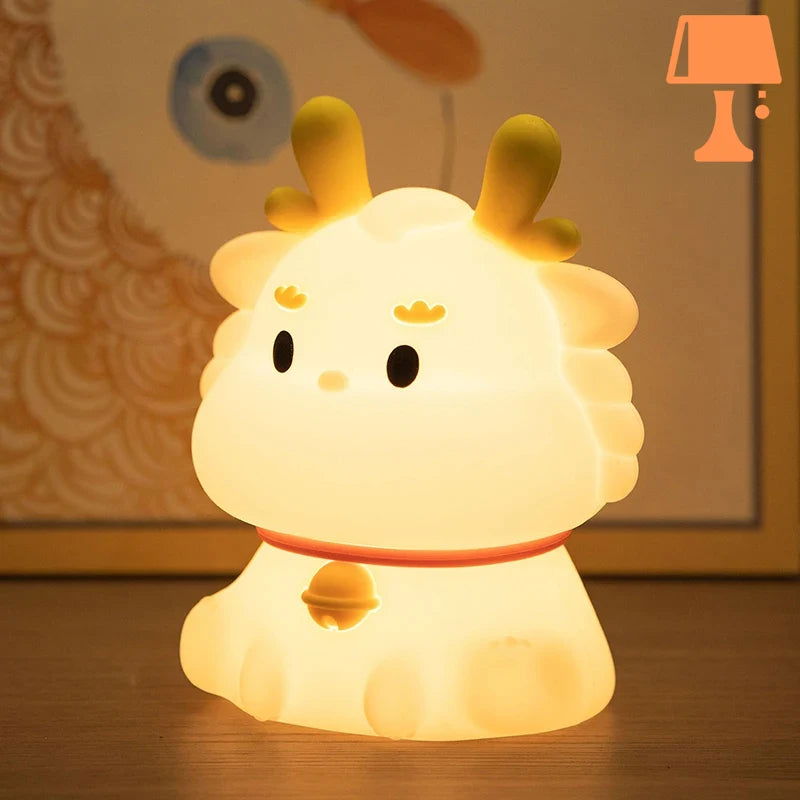 CozyRedeer – Warme Rentier-Nachtlampe für Schlafzimmer