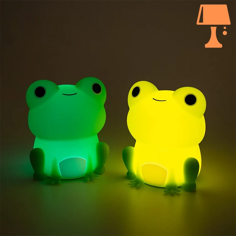 FroggieGlow – Hyggelige Silikonfrö-Nachtlampe