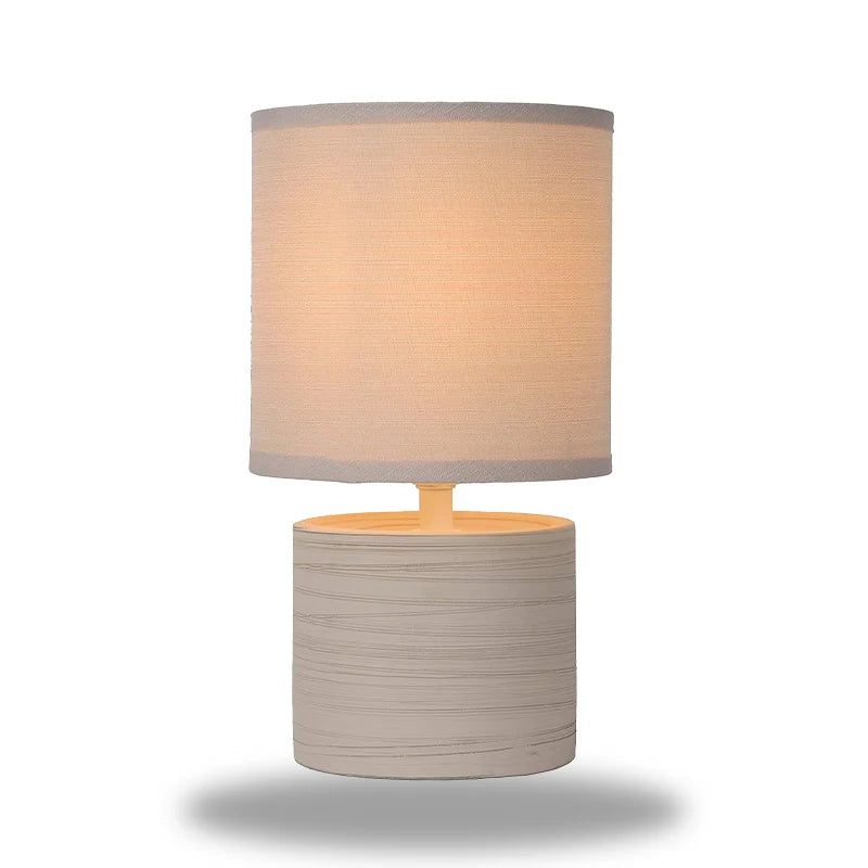 SerenaGlow Elegante Zylindrische Lampe