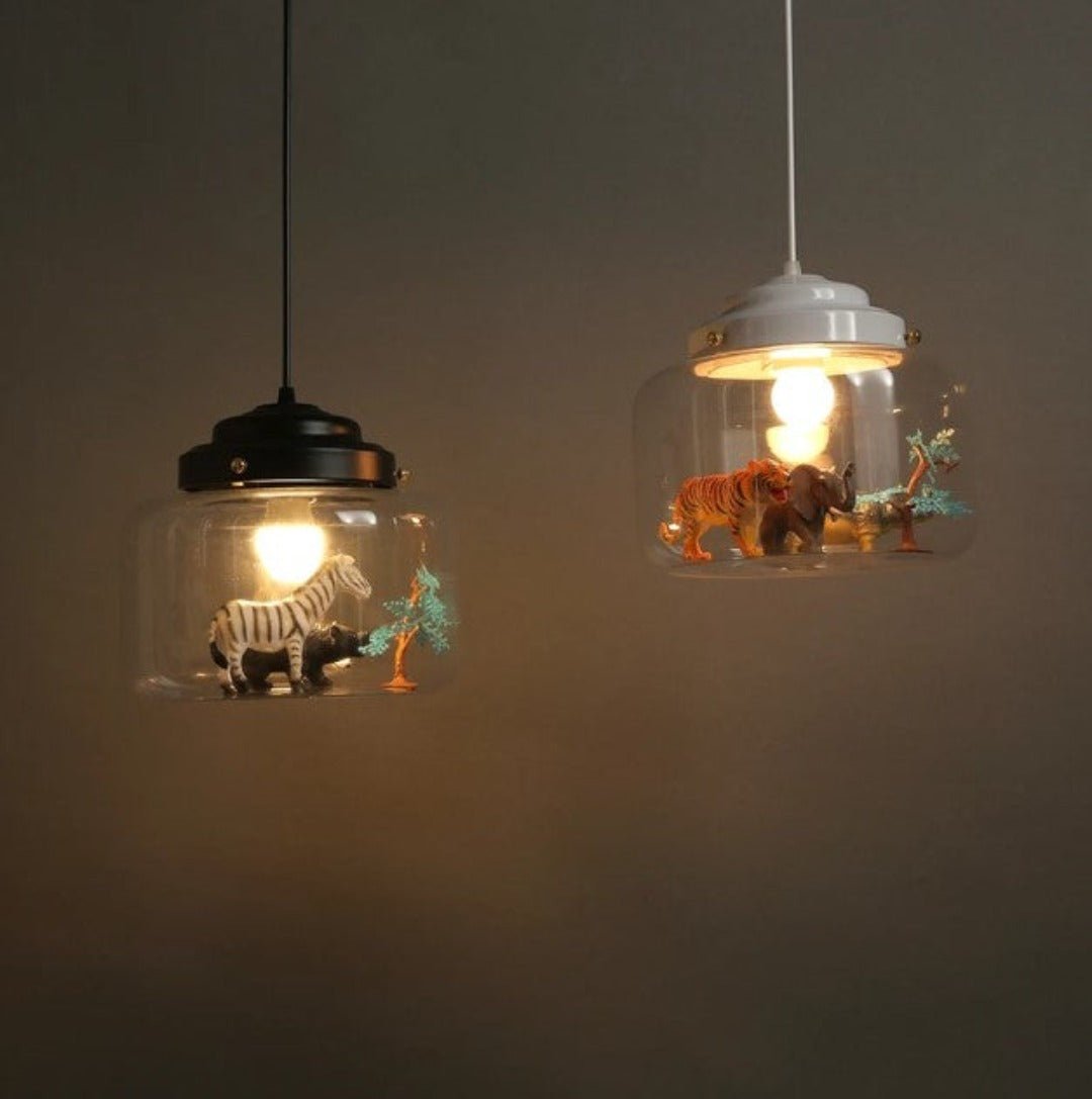 ClearGlass - Safari Silhouette Pendelleuchte