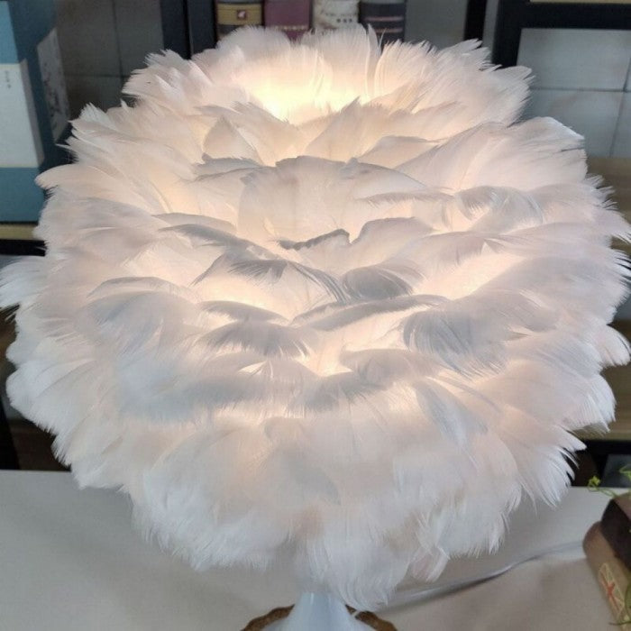 SoftAura - Naturinspirierte Tischlampe aus Holz