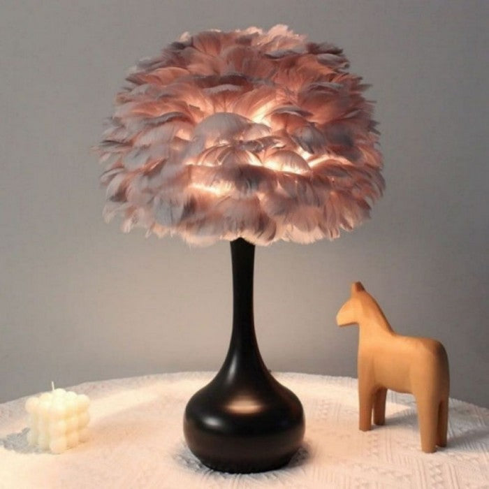 SoftAura - Naturinspirierte Tischlampe aus Holz
