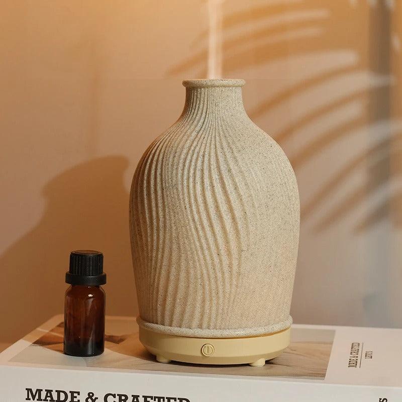 BohoMist - Ultrasonic-Luftbefeuchter mit modernem Boho-Design