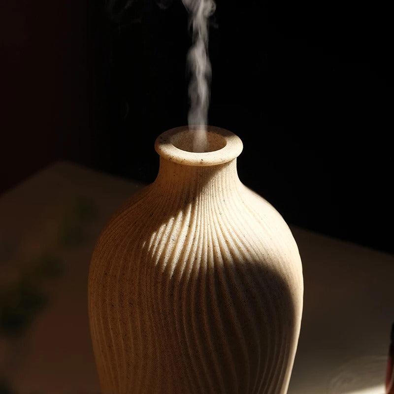 BohoMist - Ultrasonic-Luftbefeuchter mit modernem Boho-Design