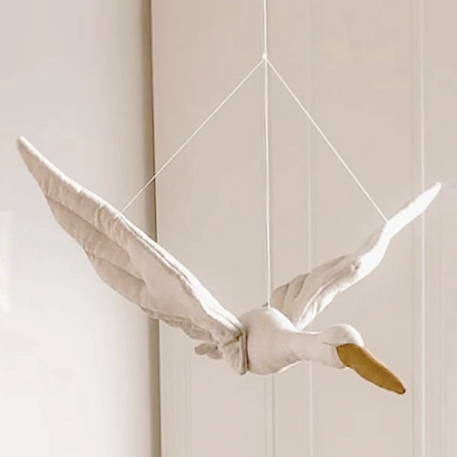 SereniFly - Elegante schwebende Schwane für friedliche Innenräume