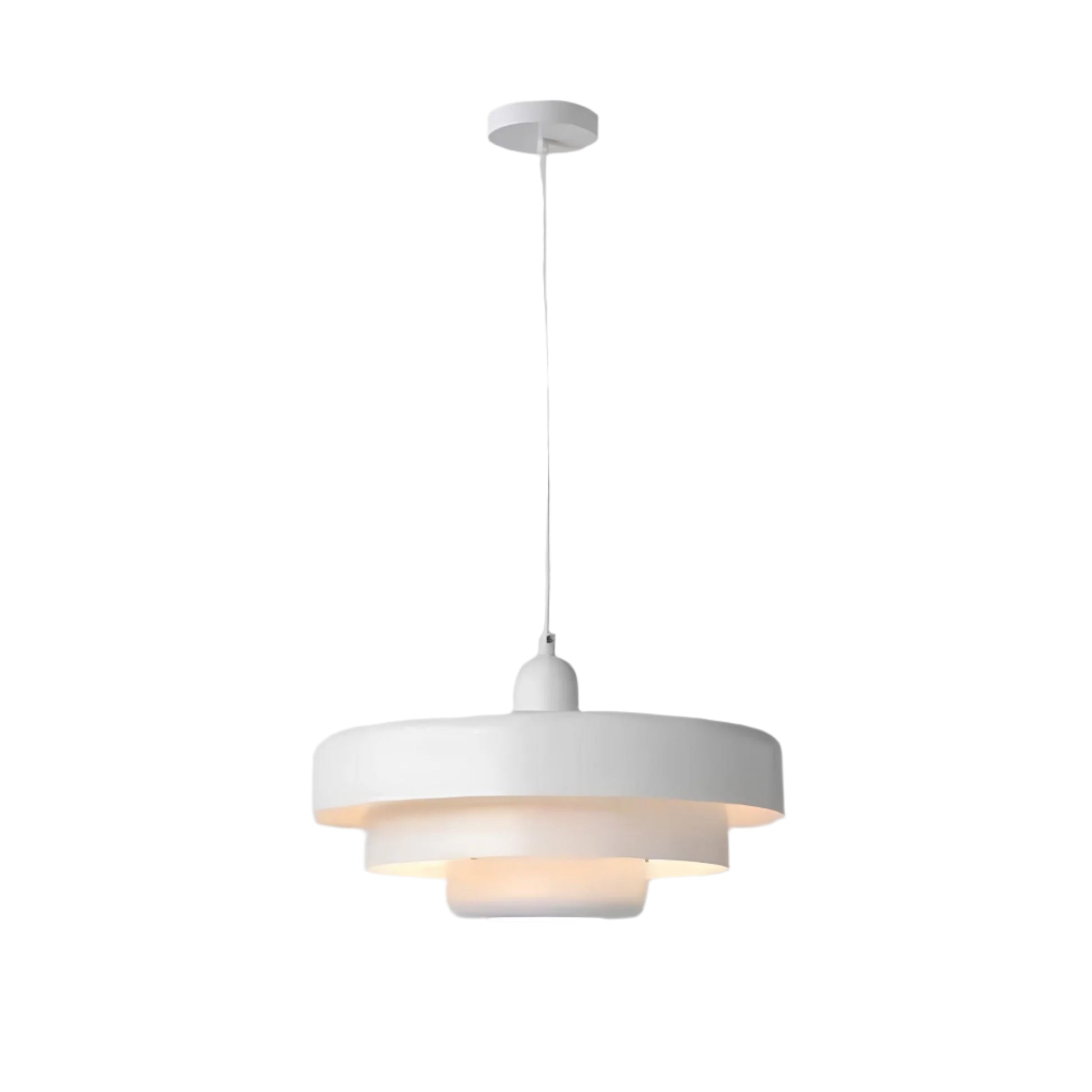 ScandiGlow Slim Glasloftlampe für modernes nordisches Interieur