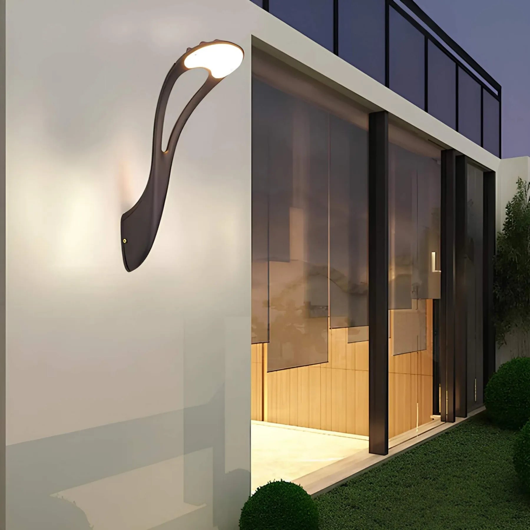 LuxeSphere – Stilvolle Außenwandleuchte