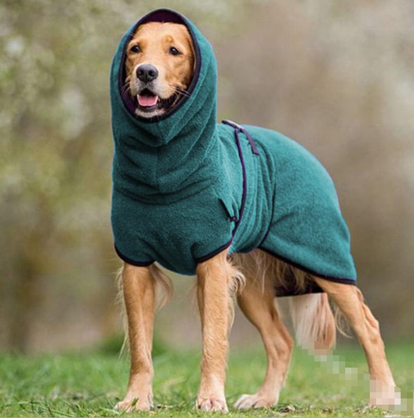 CozyPaws - Fleece-Hundejacke mit Kapuze für Wärme und Komfort