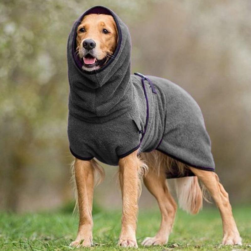 CozyPaws - Fleece-Hundejacke mit Kapuze für Wärme und Komfort