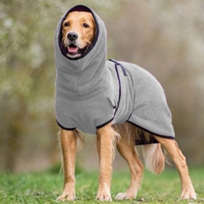 CozyPaws - Fleece-Hundejacke mit Kapuze für Wärme und Komfort