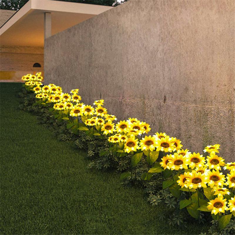 SunBloom verkaufsfertige Sonnenblumen-Hausgartenlampe