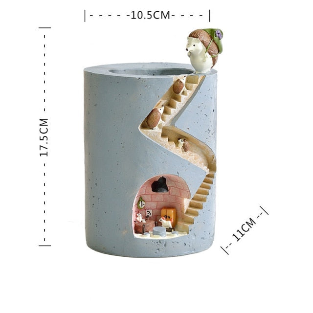 StepVase - stilvoller Sukkulentpflanzenhalter