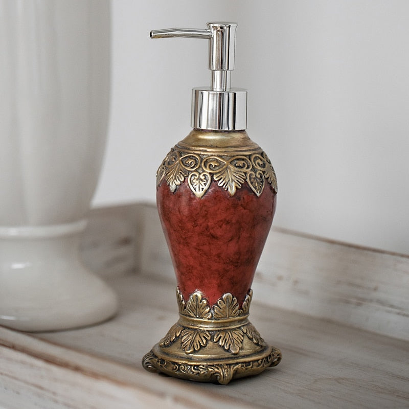CrystalMist - Eleganter Retro-Seifenspender für ein stilvolles Badezimmer