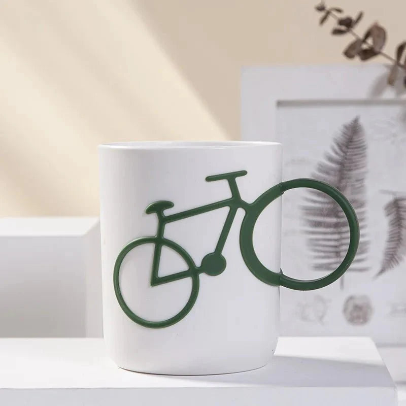 CycleMug - Einzigartiger Becher mit Fahrradgriff