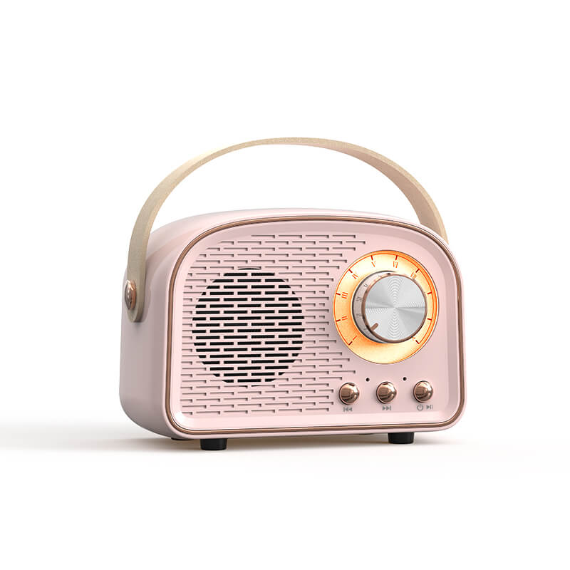 RetroVibe - Bluetooth-Lautsprecher im Vintage-Stil mit FM-Radio