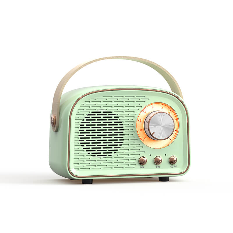 RetroVibe - Bluetooth-Lautsprecher im Vintage-Stil mit FM-Radio