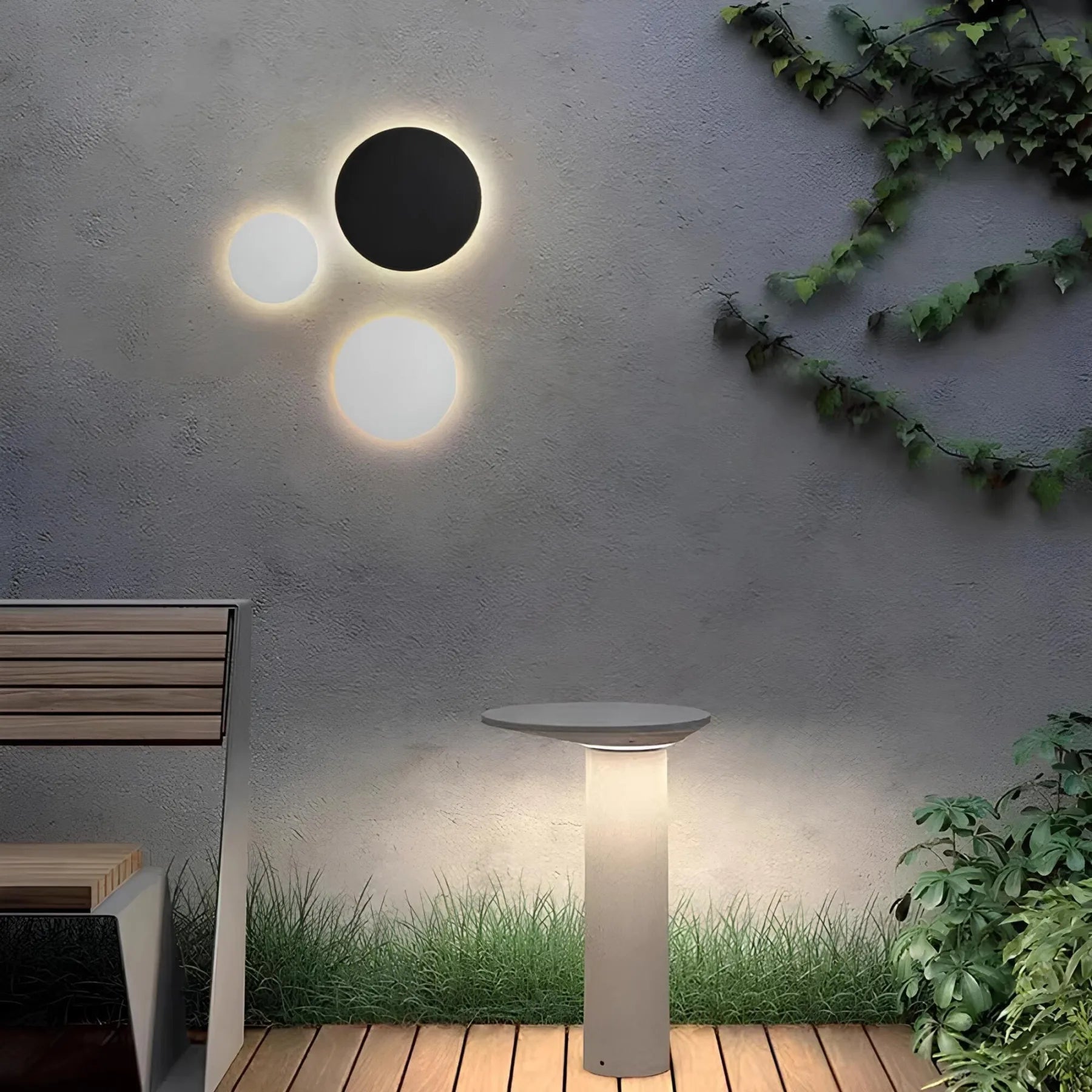 GentleGlow – Weiche Glow kreisförmige Wandleuchten für eine gemütliche Atmosphäre