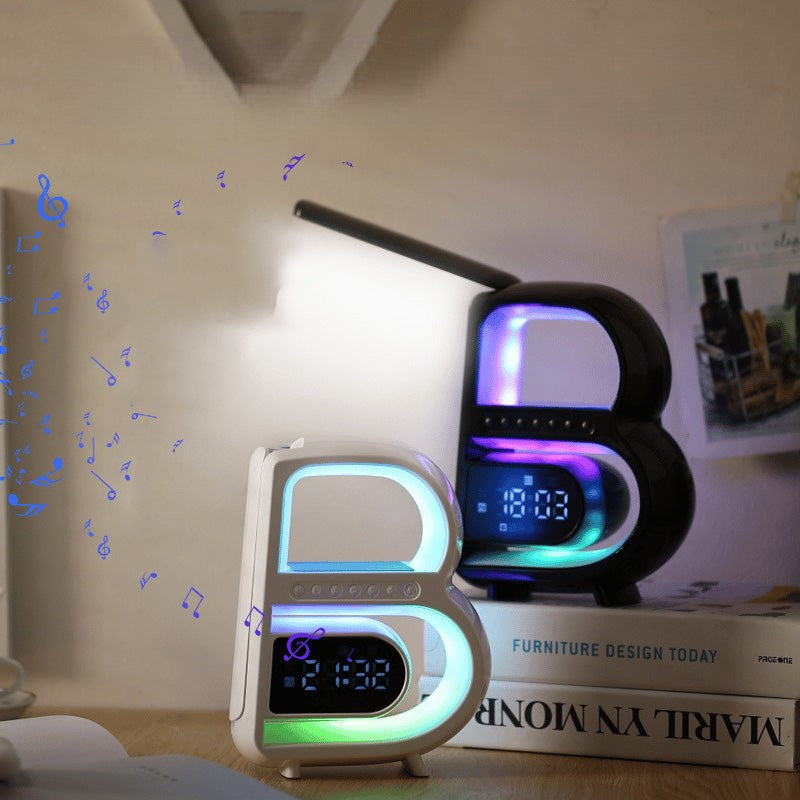 BeatGlow - Intelligenter Wecker mit RGB-Licht und kabellosem Lautsprecher