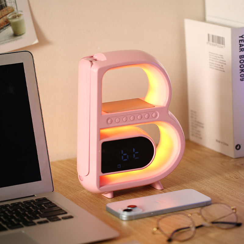 BeatGlow - Intelligenter Wecker mit RGB-Licht und kabellosem Lautsprecher